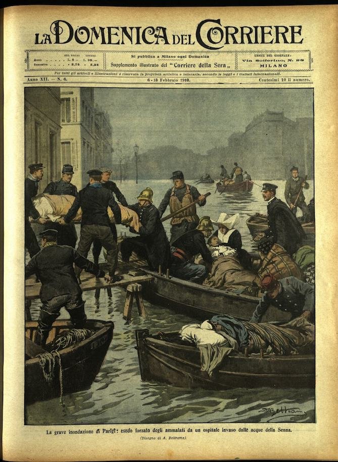 LA DOMENICA DEL CORRIERE 6 - 13 Febbraio 1910 Anno … | Immagine principale