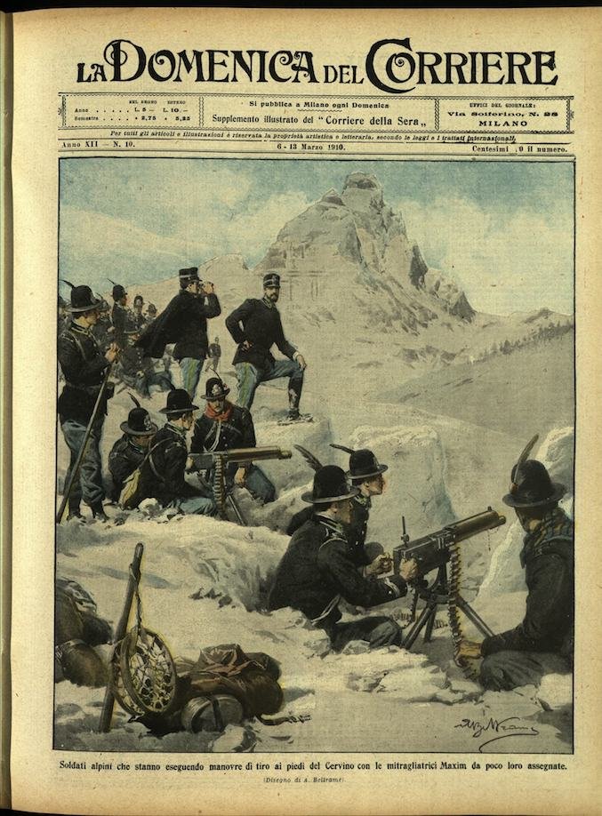 LA DOMENICA DEL CORRIERE. 6 - 13 Marzo 1910. Anno …