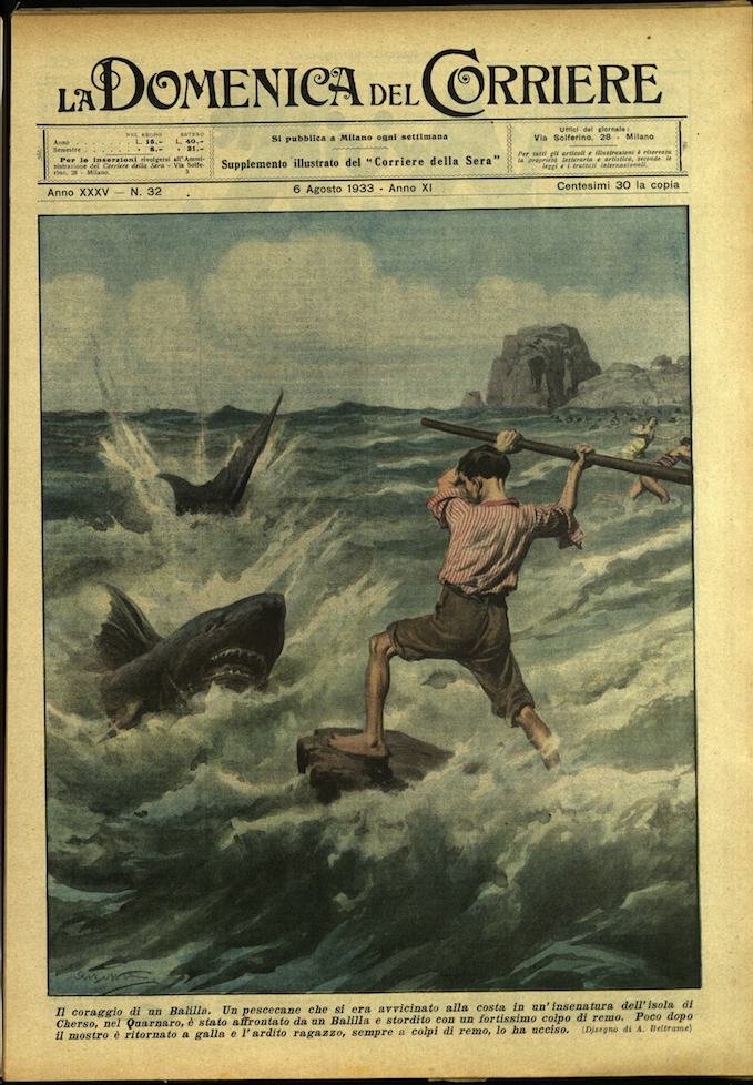 LA DOMENICA DEL CORRIERE 6 agosto 1933 Anno XXXV - … | Immagine principale