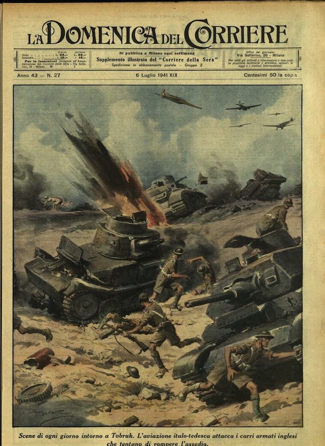 LA DOMENICA DEL CORRIERE. 6 luglio 1941. Anno XLIII - …
