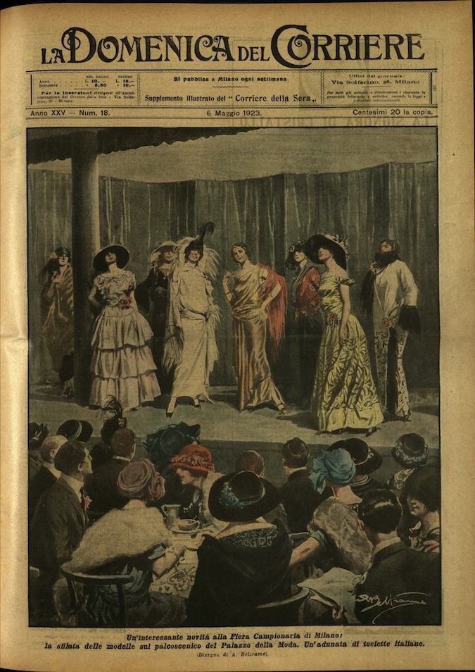 LA DOMENICA DEL CORRIERE. 6 maggio 1923. Anno XXV - …
