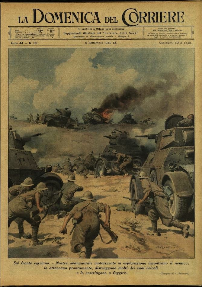 LA DOMENICA DEL CORRIERE. 6 settembre 1942. Anno XLIV - …