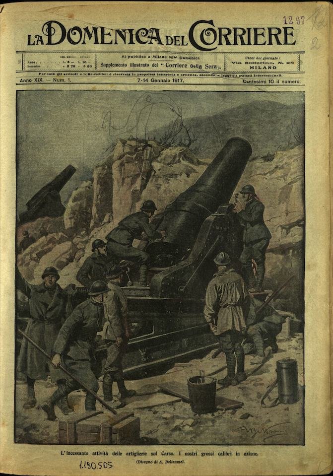 LA DOMENICA DEL CORRIERE 7 - 14 gennaio 1917 Anno … | Immagine principale