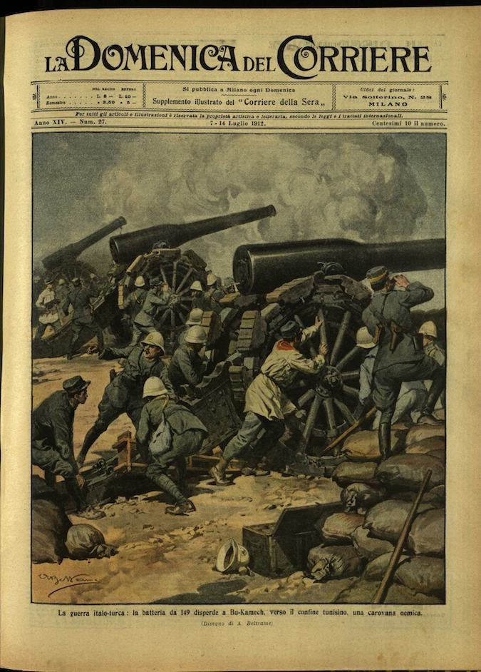 LA DOMENICA DEL CORRIERE. 7 - 14 luglio 1912. Anno …