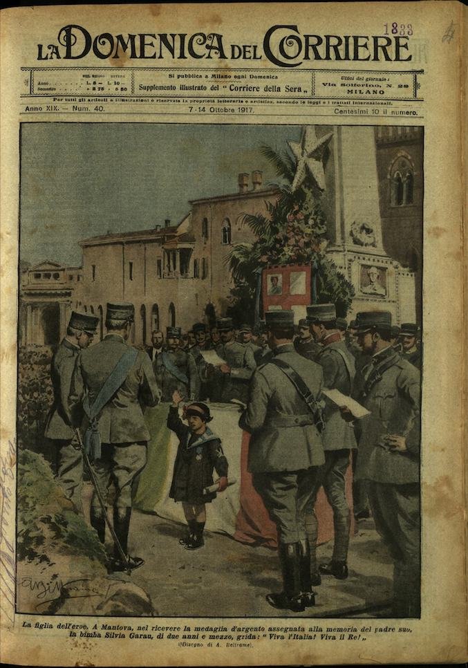 LA DOMENICA DEL CORRIERE. 7 - 14 ottobre 1917. Anno …