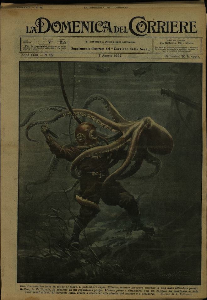 LA DOMENICA DEL CORRIERE 7 agosto 1927 Anno XXIX - … | Immagine principale