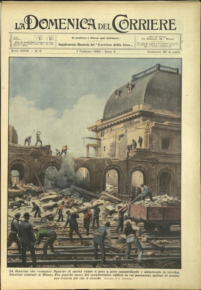 LA DOMENICA DEL CORRIERE 7 febbraio 1932 Anno XXXIV - … | Immagine principale