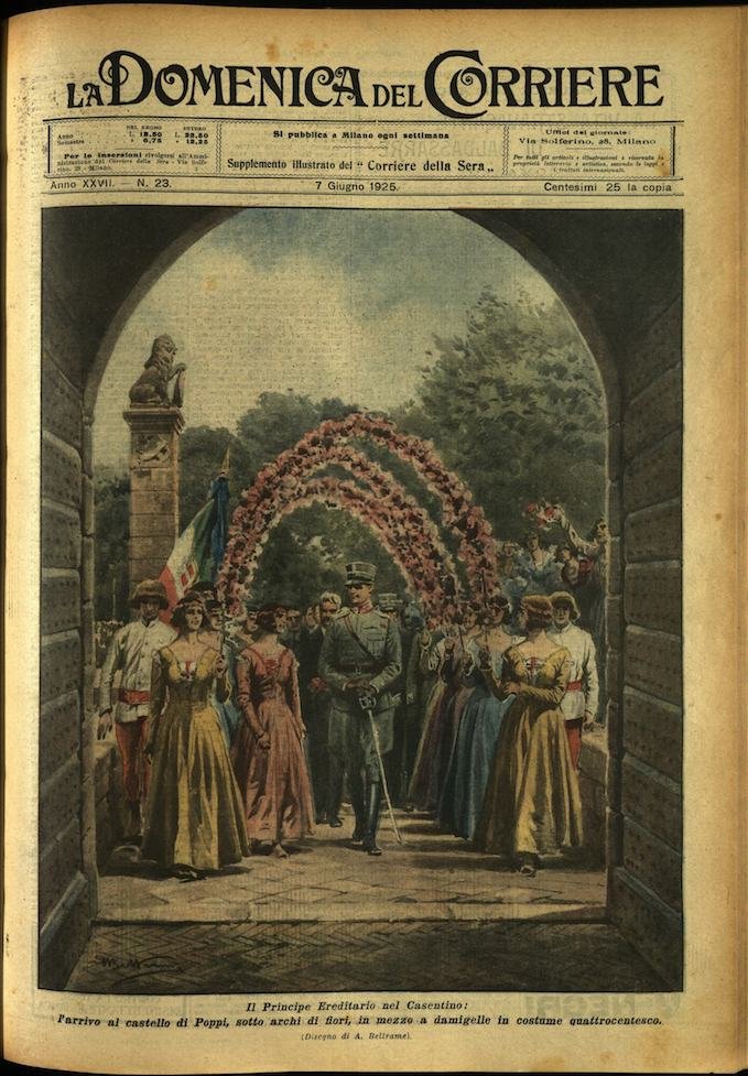 LA DOMENICA DEL CORRIERE. 7 Giugno 1925. Anno XXVII - …
