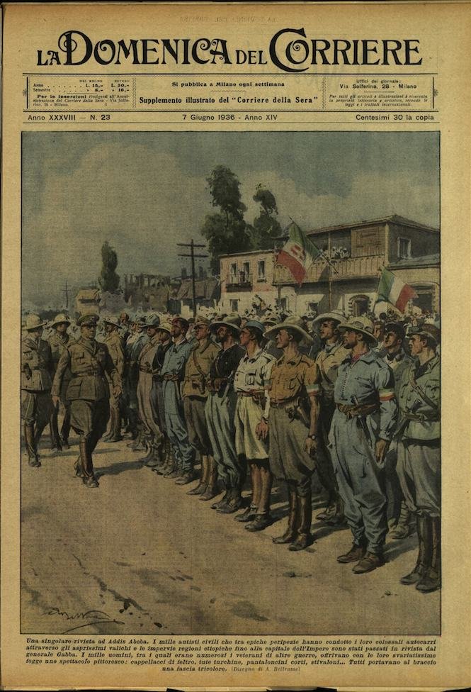 LA DOMENICA DEL CORRIERE 7 Giugno 1936 Anno XXXVIII - … | Immagine principale
