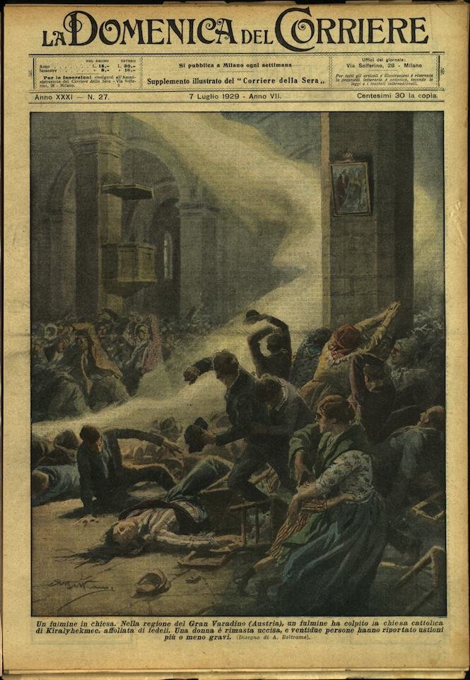 LA DOMENICA DEL CORRIERE 7 luglio 1929 Anno XXXI - … | Immagine principale