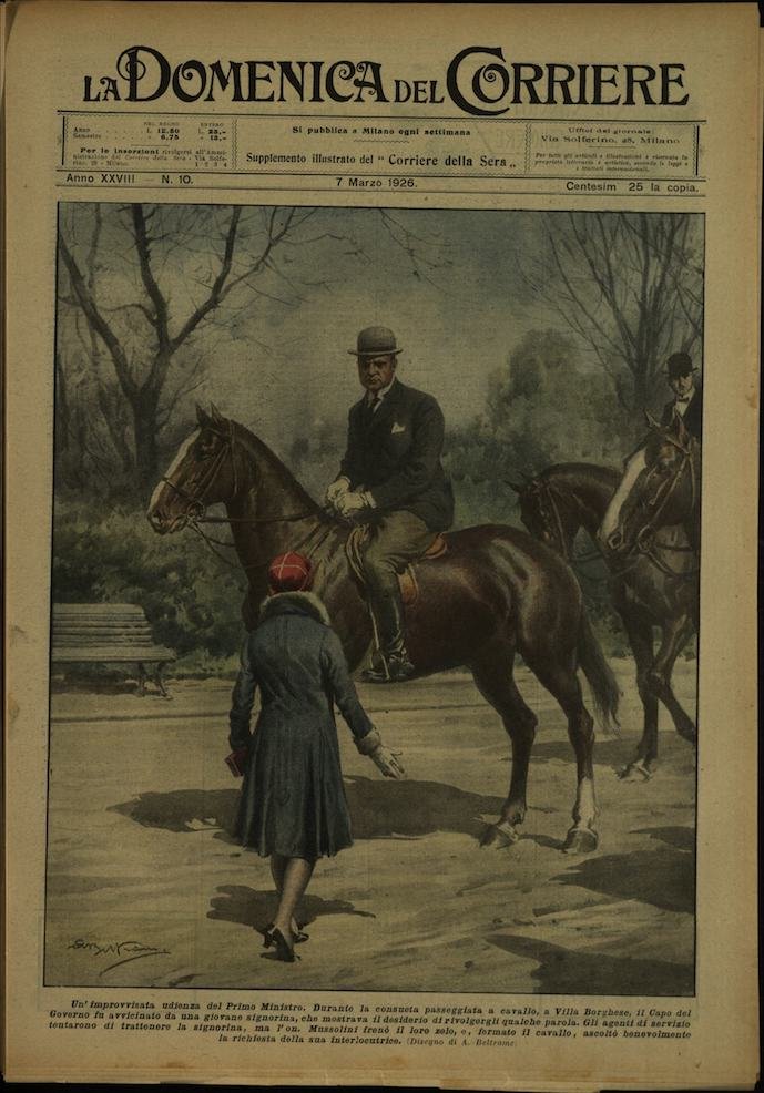 LA DOMENICA DEL CORRIERE 7 marzo 1926 Anno XXVIII - … | Immagine principale