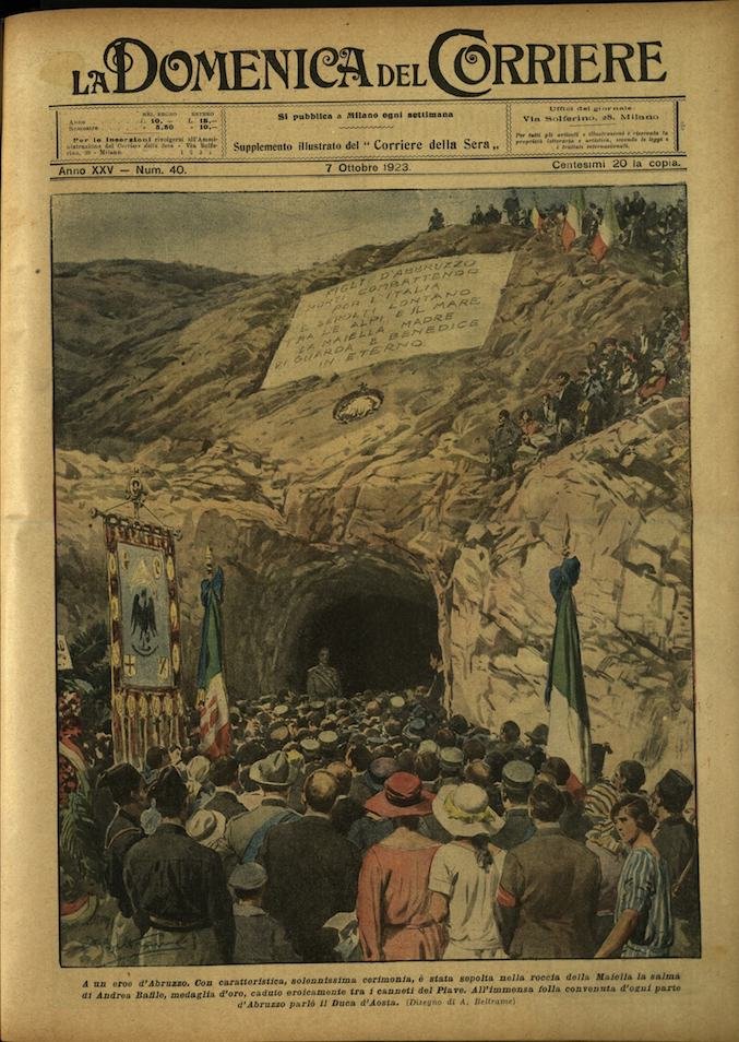 LA DOMENICA DEL CORRIERE. 7 ottobre 1923. Anno XXV - …