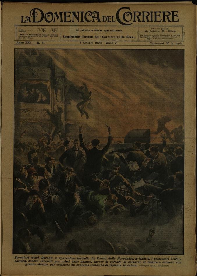 LA DOMENICA DEL CORRIERE 7 Ottobre 1928 Anno XXX - … | Immagine principale