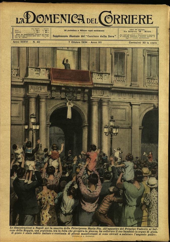 LA DOMENICA DEL CORRIERE 7 ottobre 1934 Anno XXXVI - … | Immagine principale
