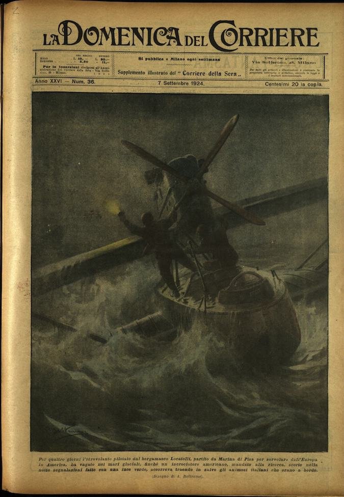 LA DOMENICA DEL CORRIERE. 7 Settembre 1924. Anno XXVI - …
