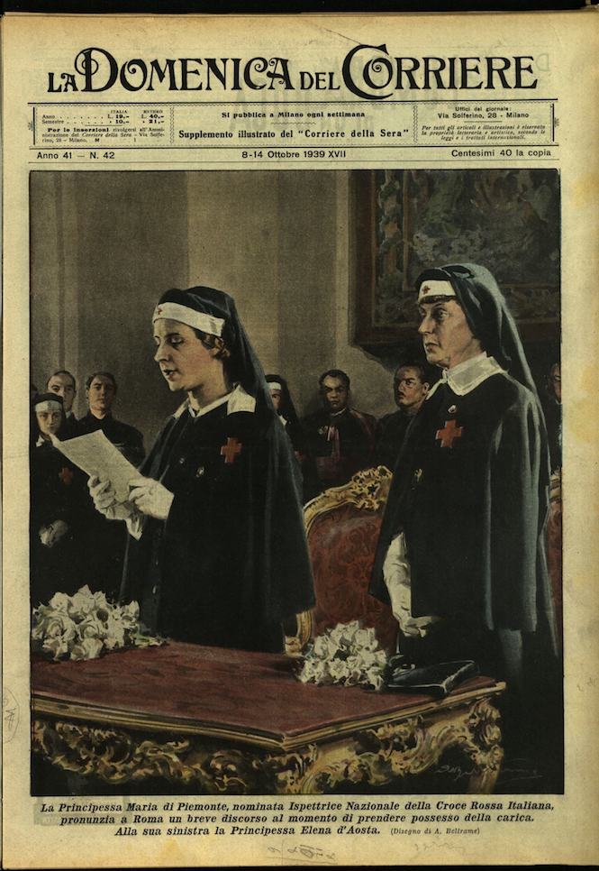 LA DOMENICA DEL CORRIERE. 8 - 14 ottobre 1939. Anno …