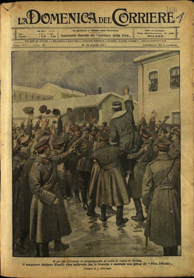 LA DOMENICA DEL CORRIERE. 8 - 15 aprile 1917. Anno …