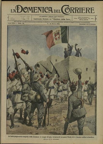 LA DOMENICA DEL CORRIERE. 8 - 15 Marzo 1914. Anno …