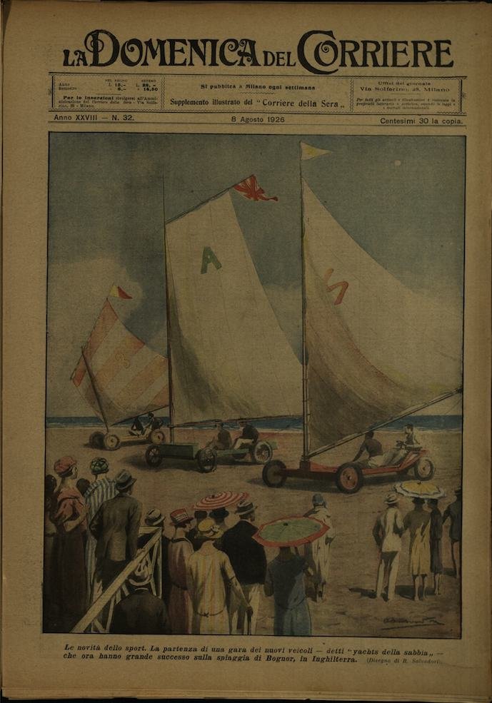 LA DOMENICA DEL CORRIERE 8 agosto 1926 Anno XXVIII - … | Immagine principale