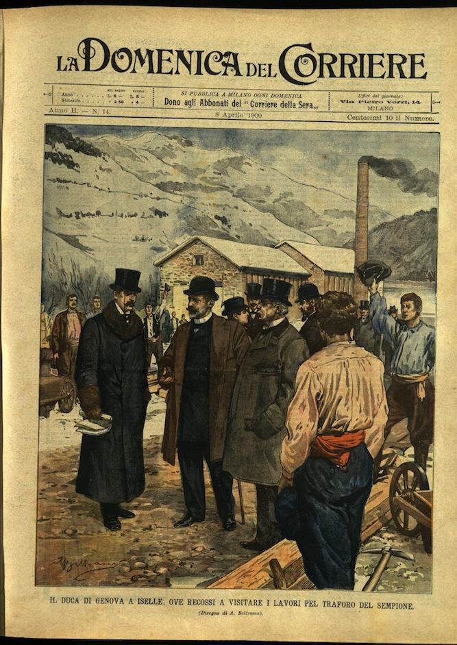 LA DOMENICA DEL CORRIERE 8 aprile 1900 Anno II - … | Immagine principale