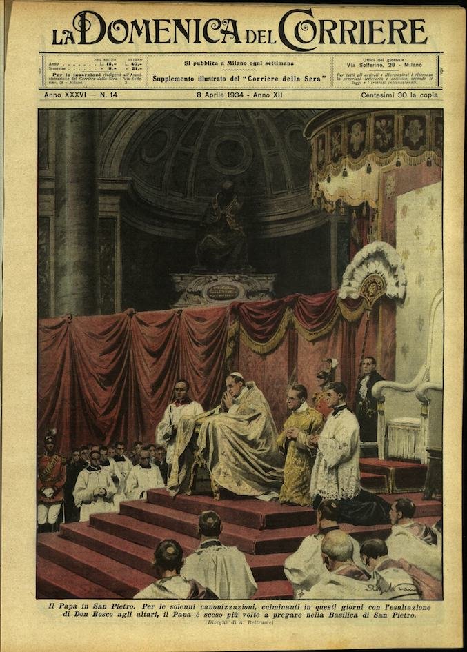 LA DOMENICA DEL CORRIERE 8 aprile 1934 Anno XXXVI - … | Immagine principale