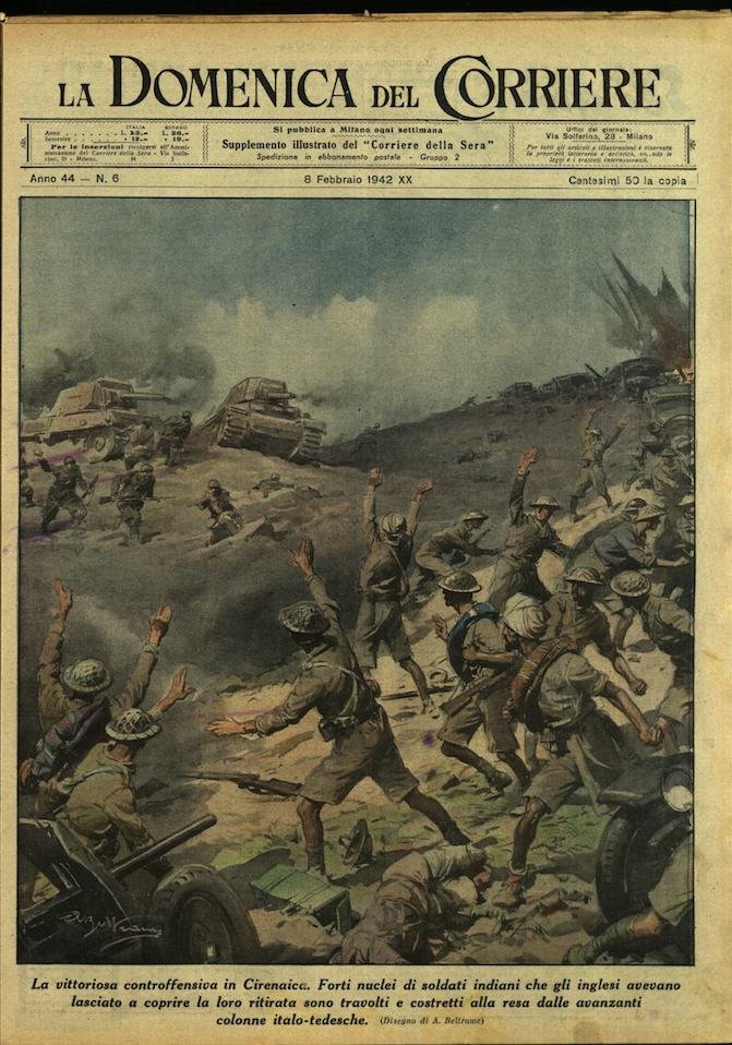LA DOMENICA DEL CORRIERE. 8 febbraio 1942. Anno XLIV - …