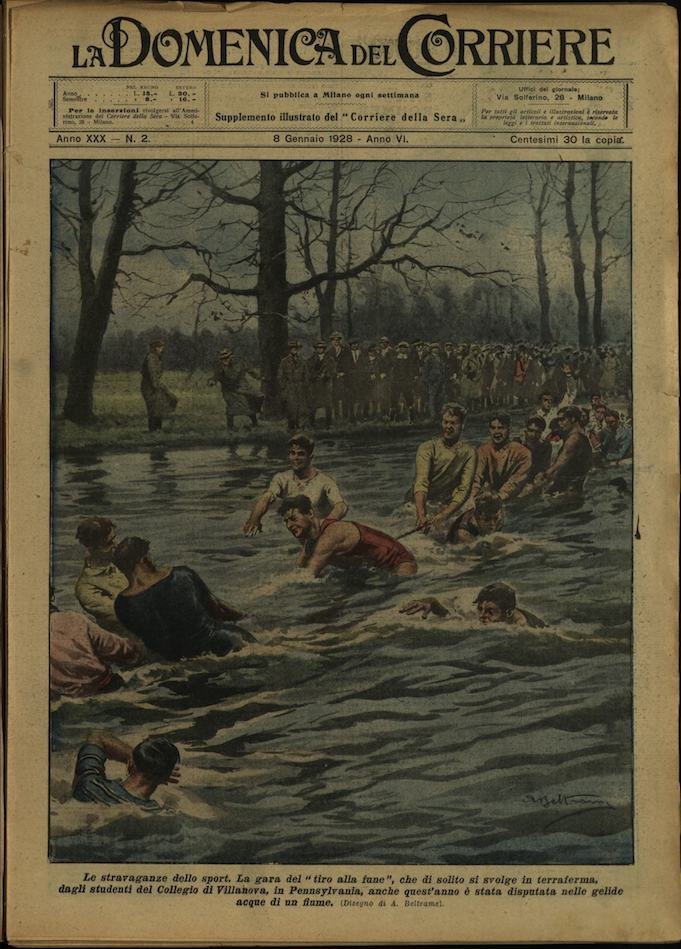 LA DOMENICA DEL CORRIERE 8 Gennaio 1928 Anno XXX - … | Immagine principale