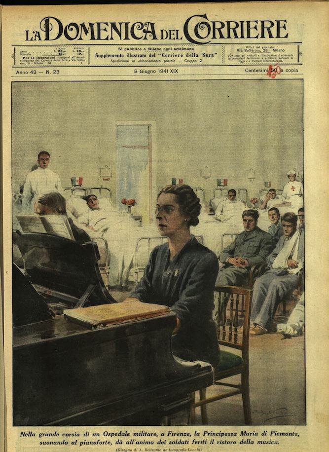 LA DOMENICA DEL CORRIERE 8 giugno 1941 Anno XLIII - … | Immagine principale