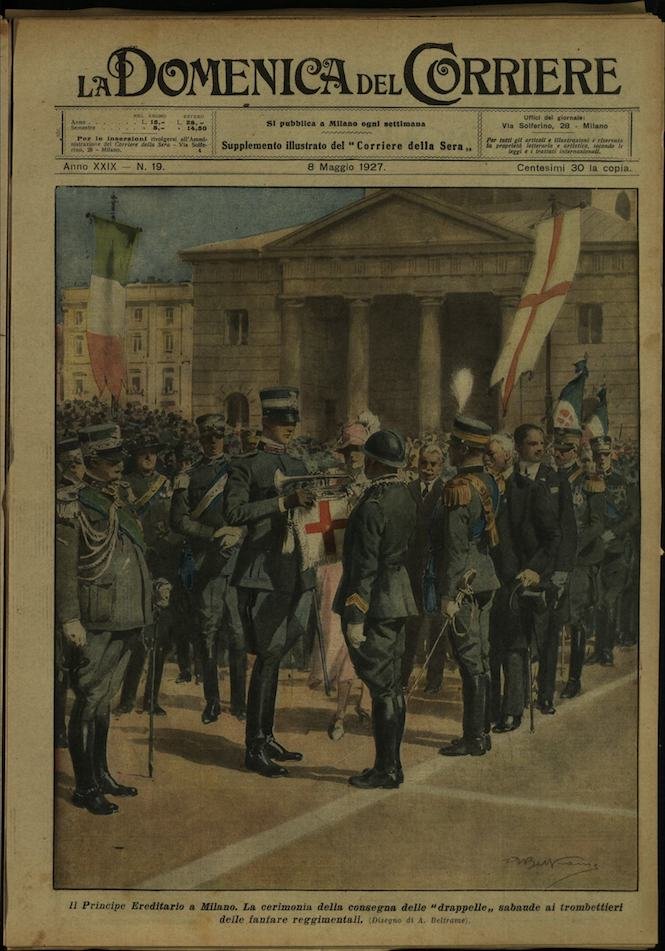 LA DOMENICA DEL CORRIERE 8 maggio 1927 Anno XXIX - … | Immagine principale