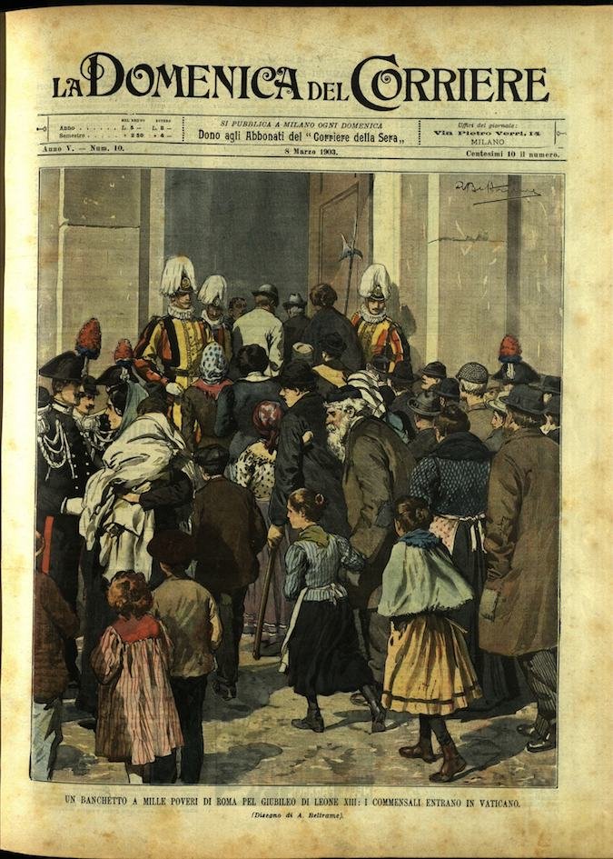 LA DOMENICA DEL CORRIERE. 8 Marzo 1903. Anno V - …