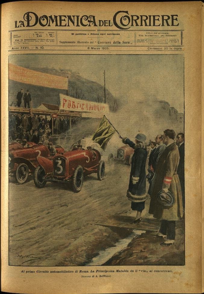 LA DOMENICA DEL CORRIERE. 8 Marzo 1925. Anno XXVII - …