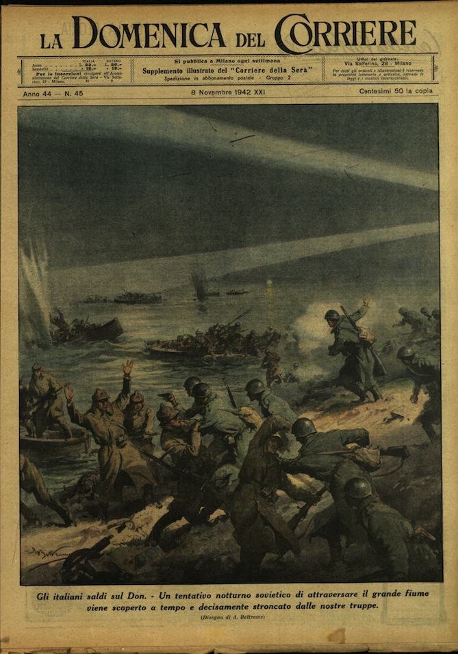 LA DOMENICA DEL CORRIERE. 8 Novembre 1942. Anno XLIV - …