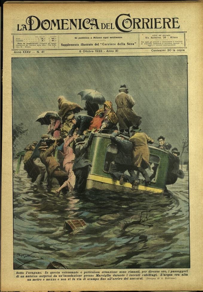 LA DOMENICA DEL CORRIERE 8 ottobre 1933 Anno XXXV - … | Immagine principale