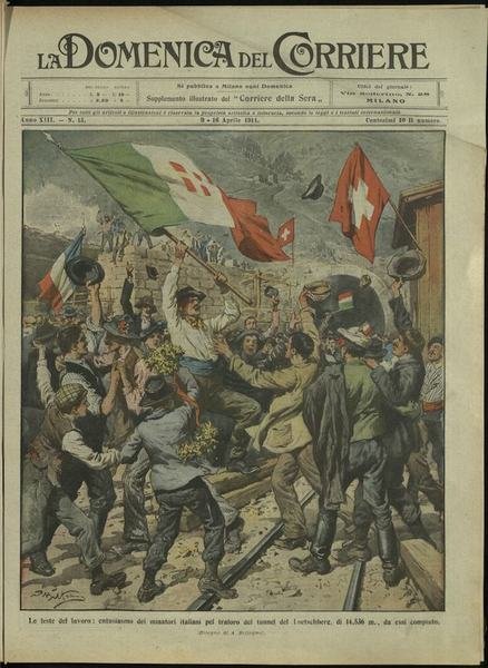 LA DOMENICA DEL CORRIERE. 9 - 16 Aprile 1911 . …