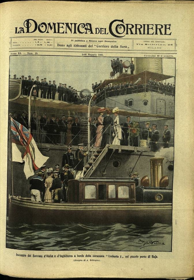 LA DOMENICA DEL CORRIERE 9 - 16 Maggio 1909 Anno … | Immagine principale