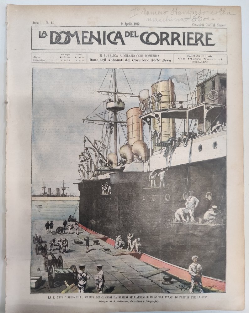 LA DOMENICA DEL CORRIERE 9 aprile 1899 Anno I - … | Immagine principale