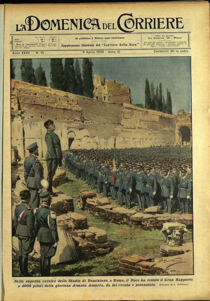 LA DOMENICA DEL CORRIERE 9 aprile 1933 Anno XXXV - … | Immagine principale