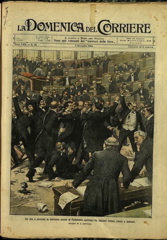 LA DOMENICA DEL CORRIERE. 9 Dicembre 1906. Anno VIII - …