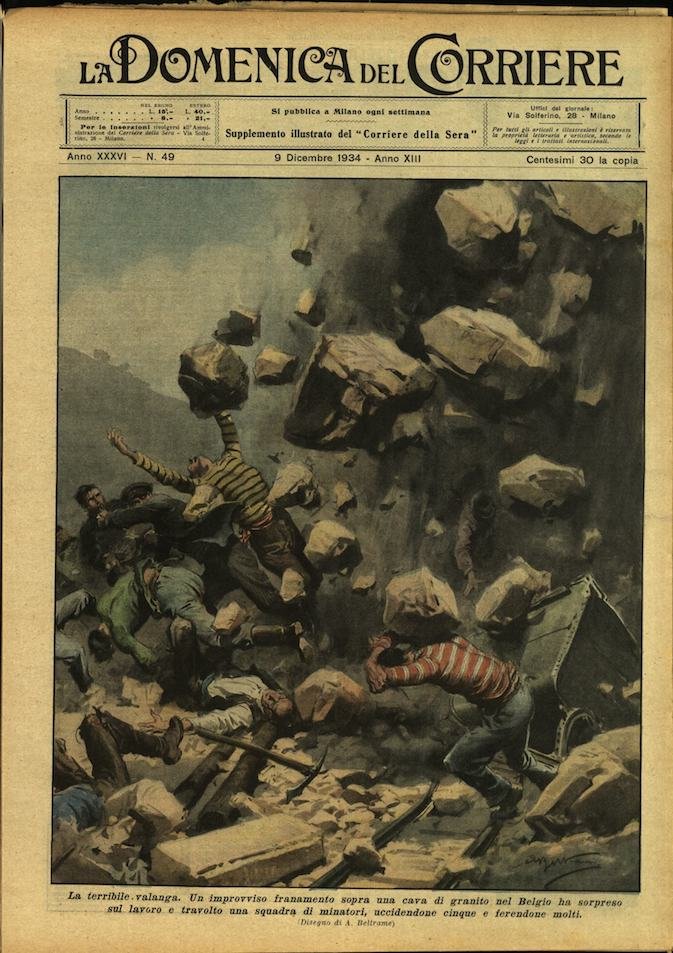 LA DOMENICA DEL CORRIERE 9 dicembre 1934 Anno XXXVI - … | Immagine principale