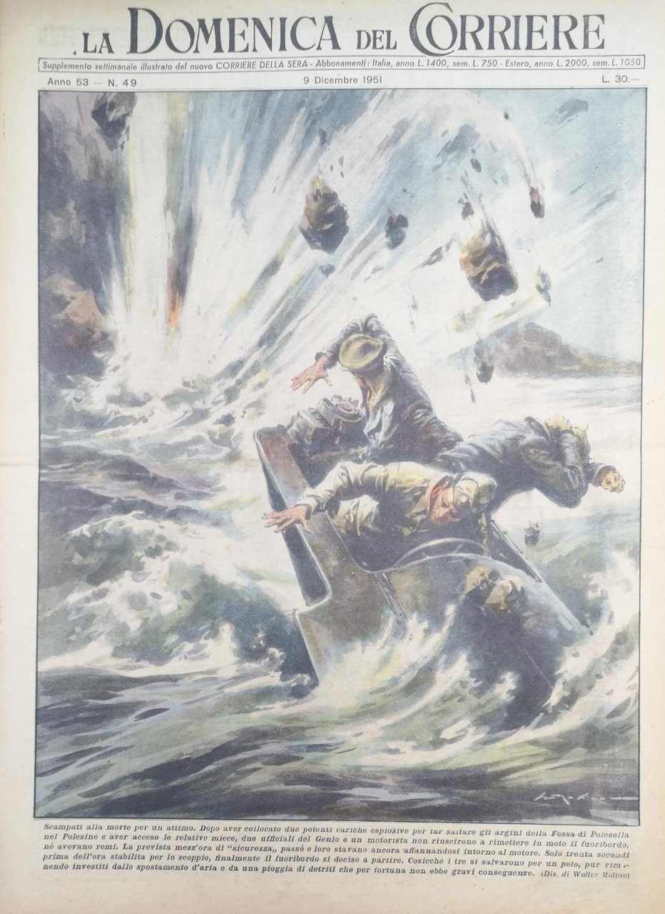 LA DOMENICA DEL CORRIERE 9 Dicembre 1951 Anno LIII - …