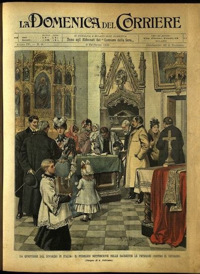 LA DOMENICA DEL CORRIERE 9 febbraio 1902 Anno IV - … | Immagine principale