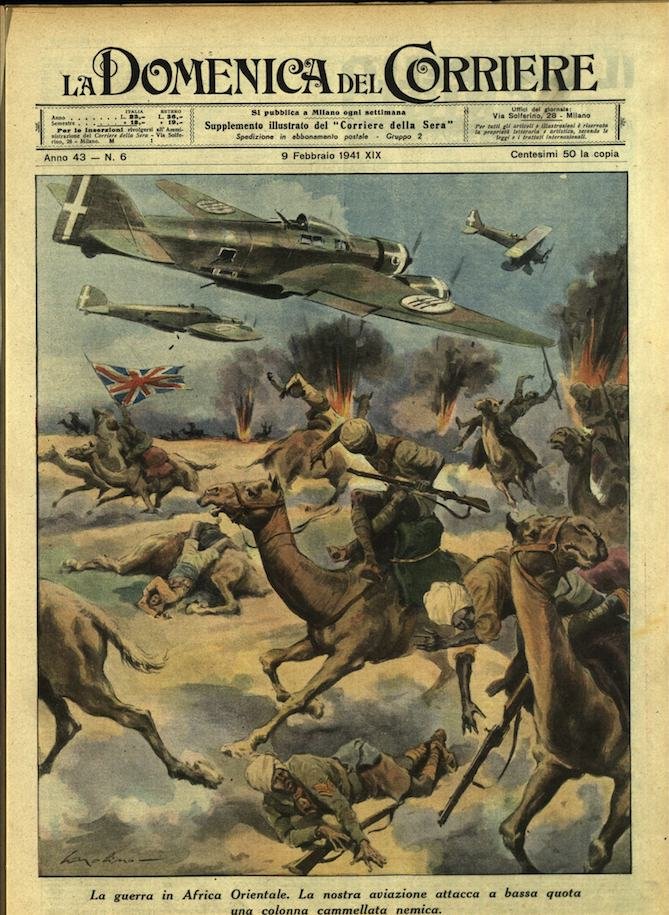 LA DOMENICA DEL CORRIERE 9 febbraio 1941 Anno XLIII - … | Immagine principale