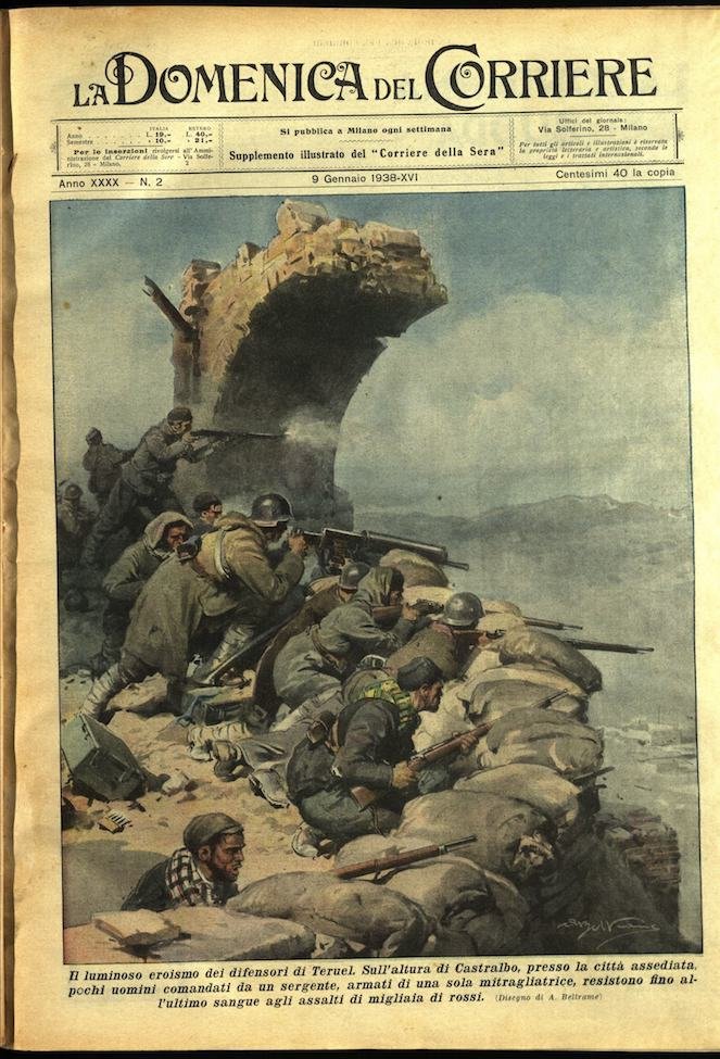 LA DOMENICA DEL CORRIERE 9 gennaio 1938 Anno XL - … | Immagine principale