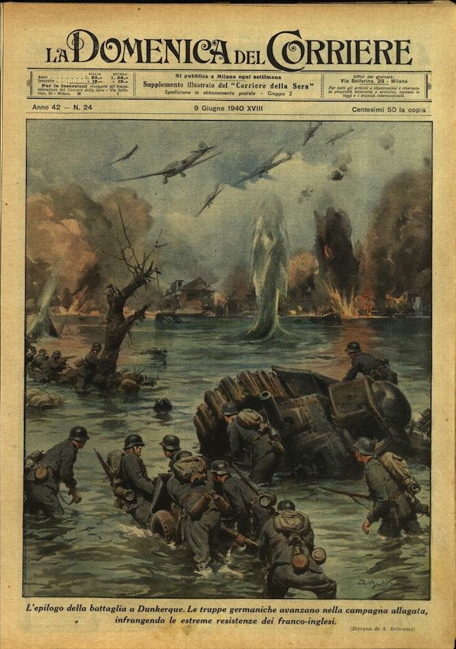 LA DOMENICA DEL CORRIERE 9 giugno 1940 Anno XLII - … | Immagine principale