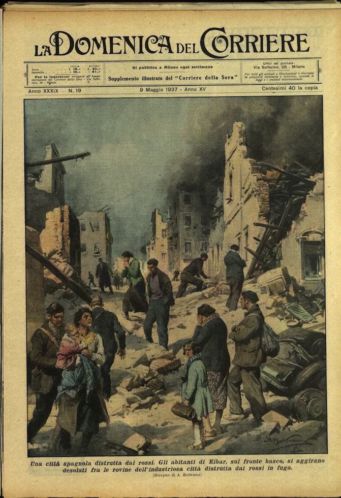 LA DOMENICA DEL CORRIERE 9 maggio 1937 Anno XXXIX - … | Immagine principale