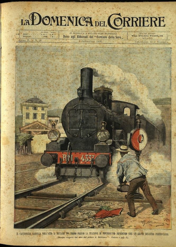 LA DOMENICA DEL CORRIERE 9 Settembre 1900 Anno II - … | Immagine principale