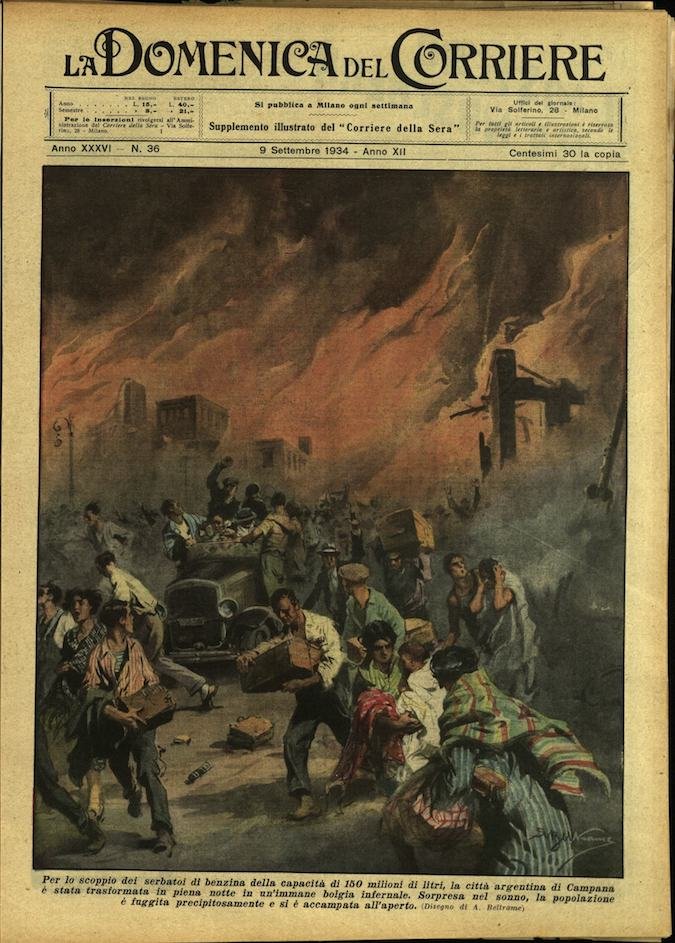 LA DOMENICA DEL CORRIERE 9 settembre 1934 Anno XXXVI - … | Immagine principale