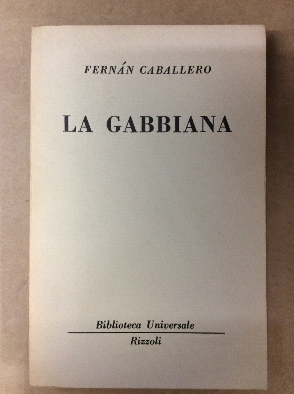 LA GABBIANA.