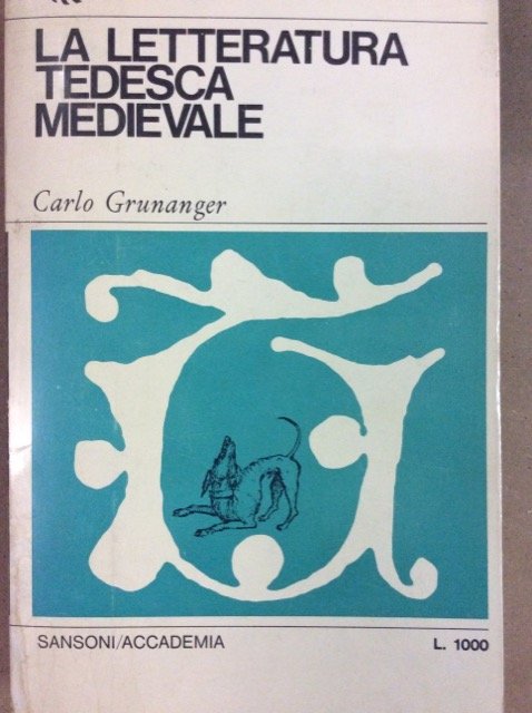 LA LETTERATURA TEDESCA MEDIEVALE.