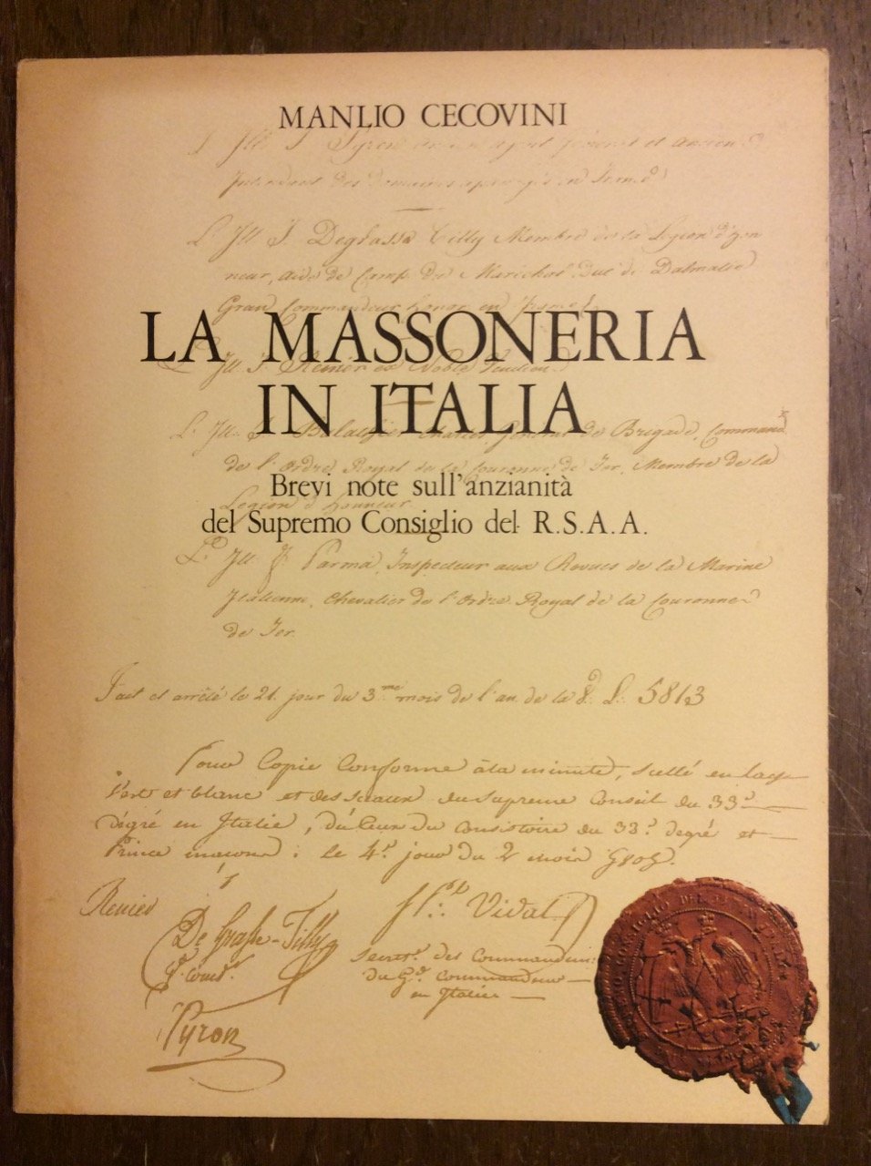 LA MASSONERIA IN ITALIA : BREVI NOTE SULL'ANZIANITÀ DEL SUPREMO … | Immagine principale